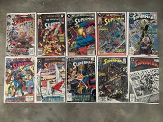 Adventures of Superman 1990 Lot of 10