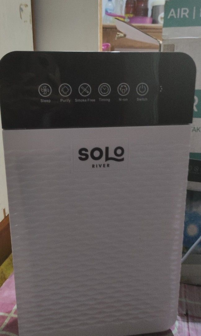 Air purifier solo river new box Elektronik Lainnya di Carousell