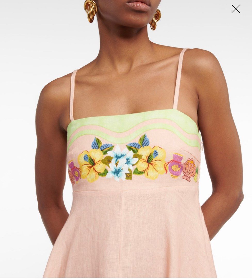 Alemais Mermaid Point Linen Maxi Dress, Women's Fashion, Dresses & Sets,  Dresses on Carousell