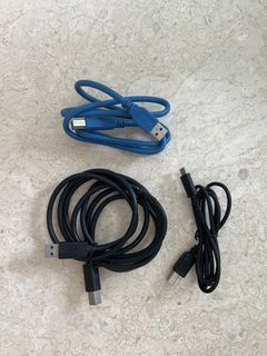Apple Mac firewire cables x 3