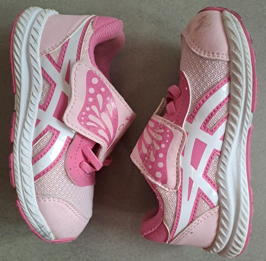 Toddler girl cheap asics shoes