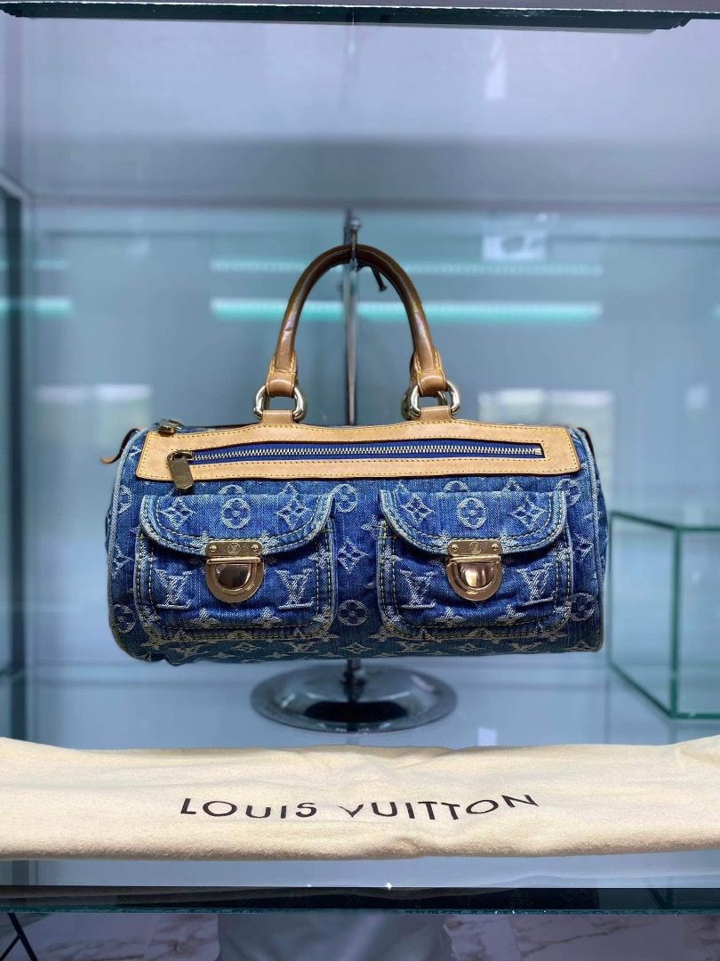 Authentic Louis Vuitton Denim Neo Speedy in Gorgeous pre-owned cond