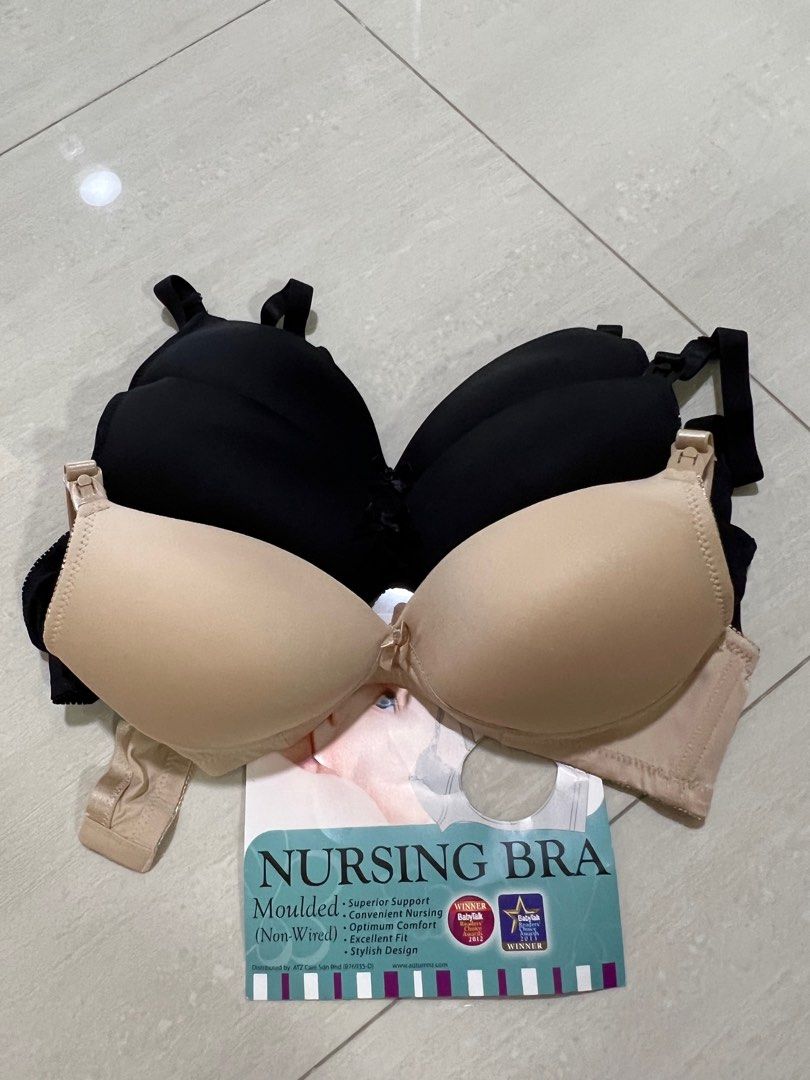 Autumnz - Maya Nursing Bra (No underwire) *Lacy Nude*