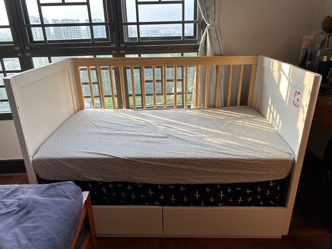 Babyletto Bento 3in1 Convertible Storage Crib with Toddler Bed