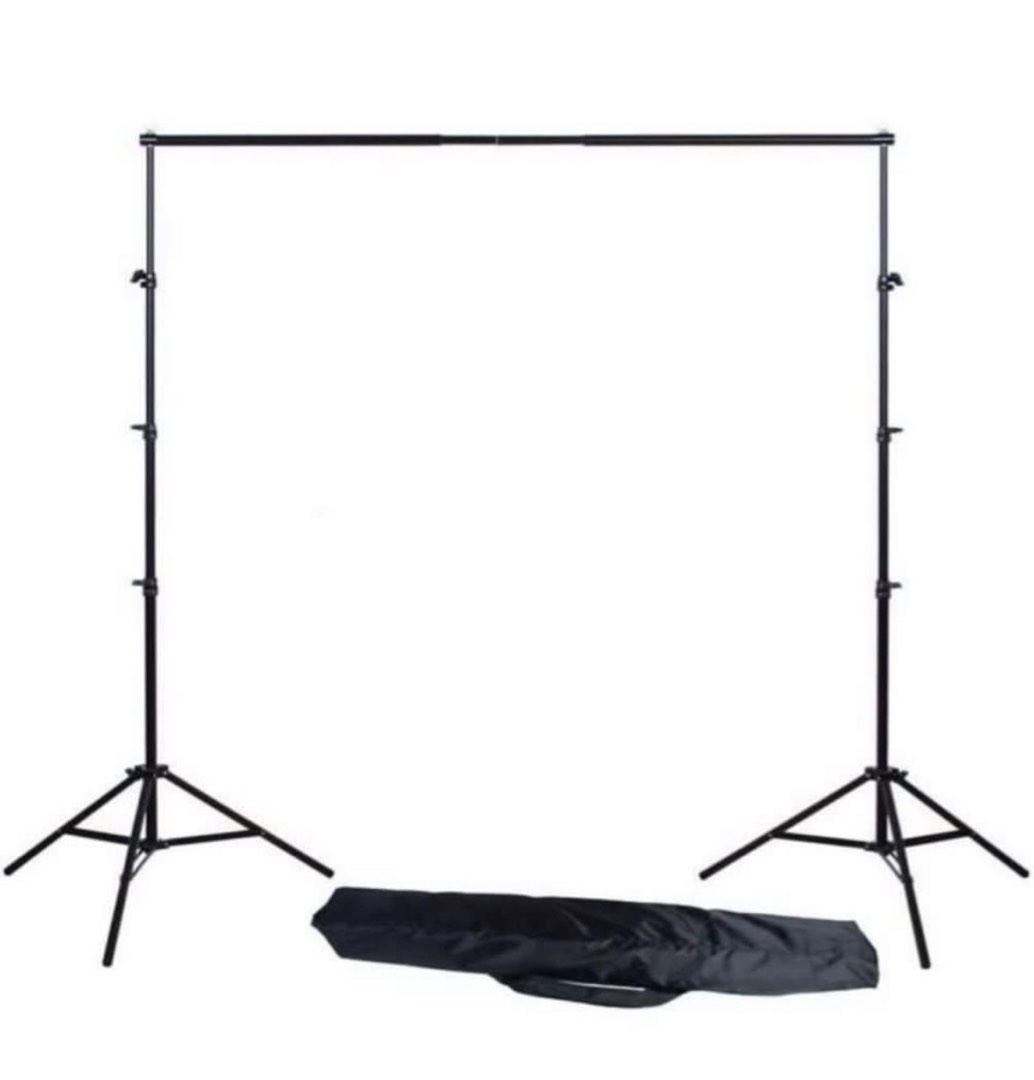 Backdrop Stand with cloth, Photography, Photography Accessories ...