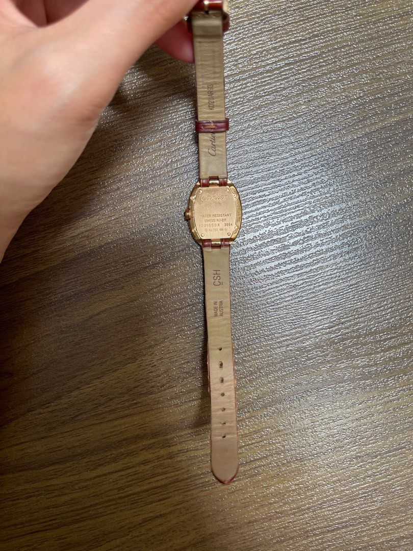 Baignoire 18K Pink Gold Cartier Luxury Watches on Carousell