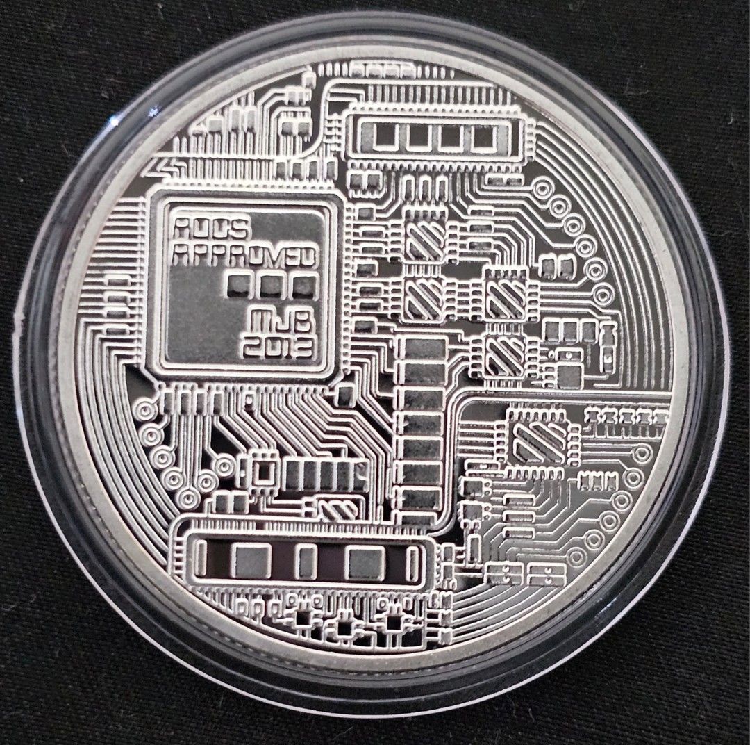 Bitcoin 比特幣紀念硬幣(銀銅二色) Price 售價: HKD 20 (任選/每枚) Available 現貨Price 售價: HKD 20  (任選/每枚) Available 現貨(Full New 全新品有盒) Transaction 交易方法: