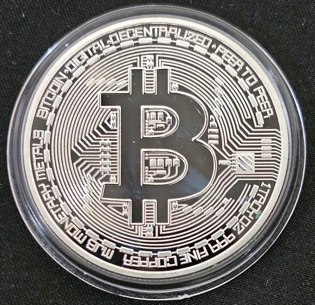 Bitcoin 比特幣紀念硬幣(銀銅二色) Price 售價: HKD 20 (任選/每枚) Available 現貨Price 售價: HKD 20  (任選/每枚) Available 現貨(Full New 全新品有盒) Transaction 交易方法: