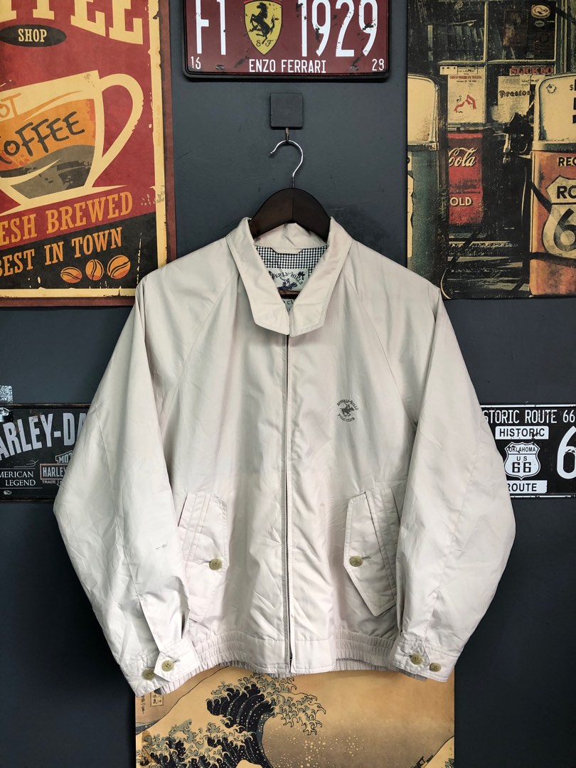 Beverly Hills Polo Club Windbreaker Aesthetic Vibes Men s