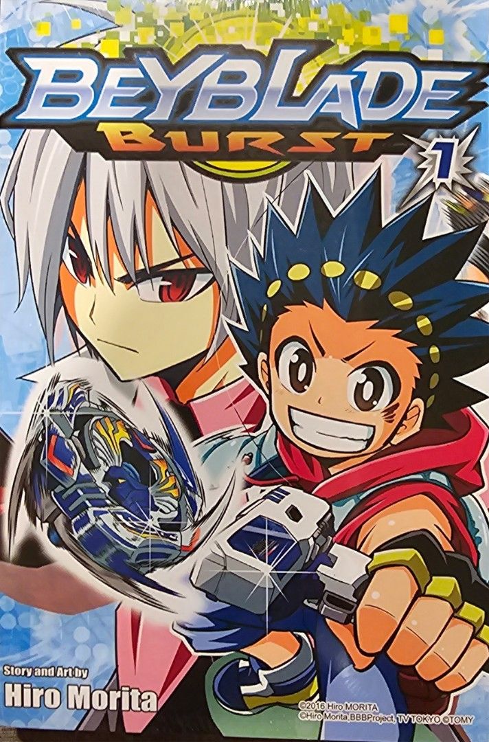 BEYBLADE BURST Vol.1 comic manga BRAND BEW from Popular