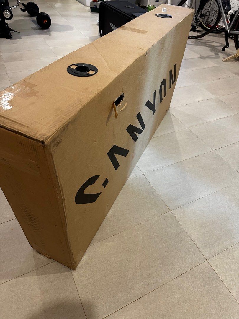 Canyon bike box dimensions deals