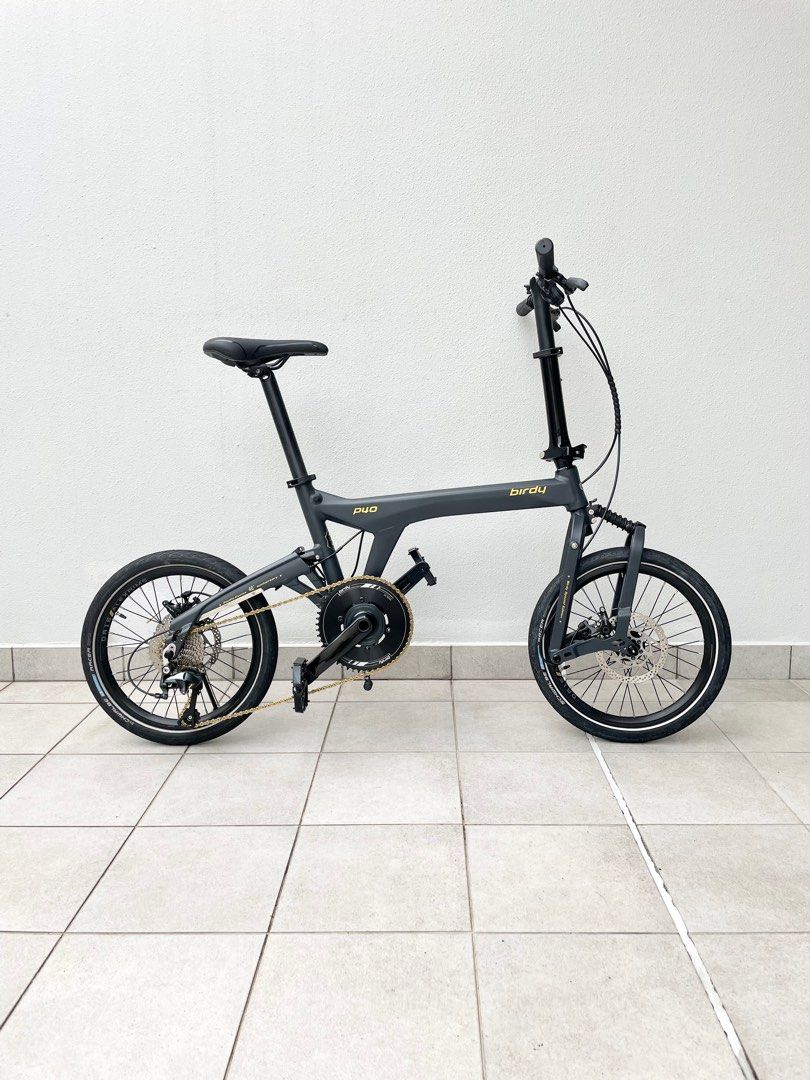 Birdy P40 limited edition foldable bifold bike bicycle Driveline TRP brakes
