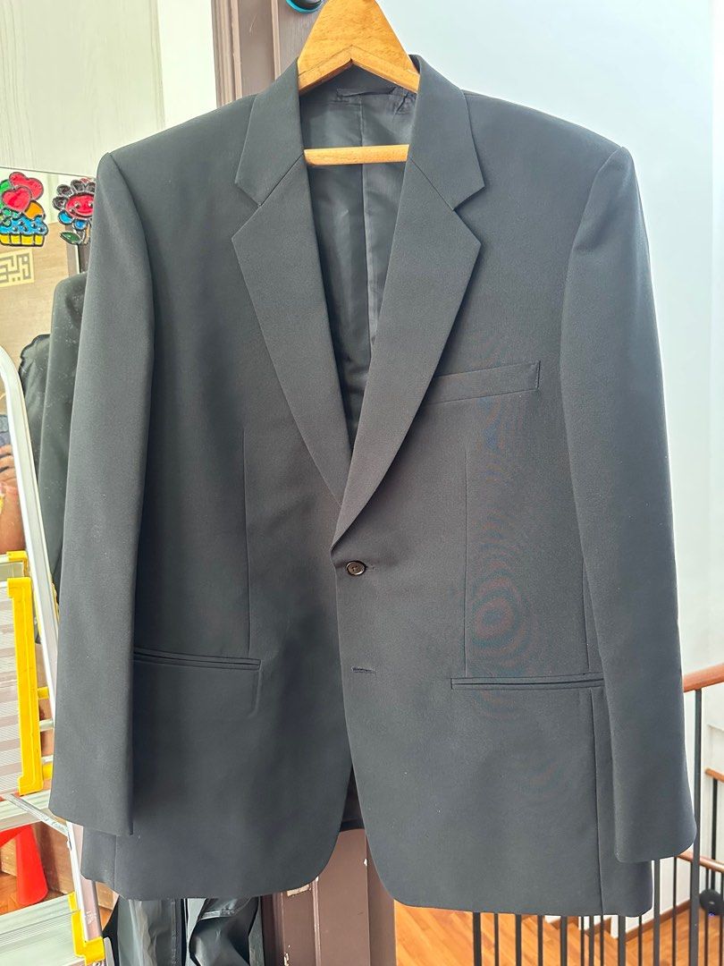 Mens black shop suit jacket