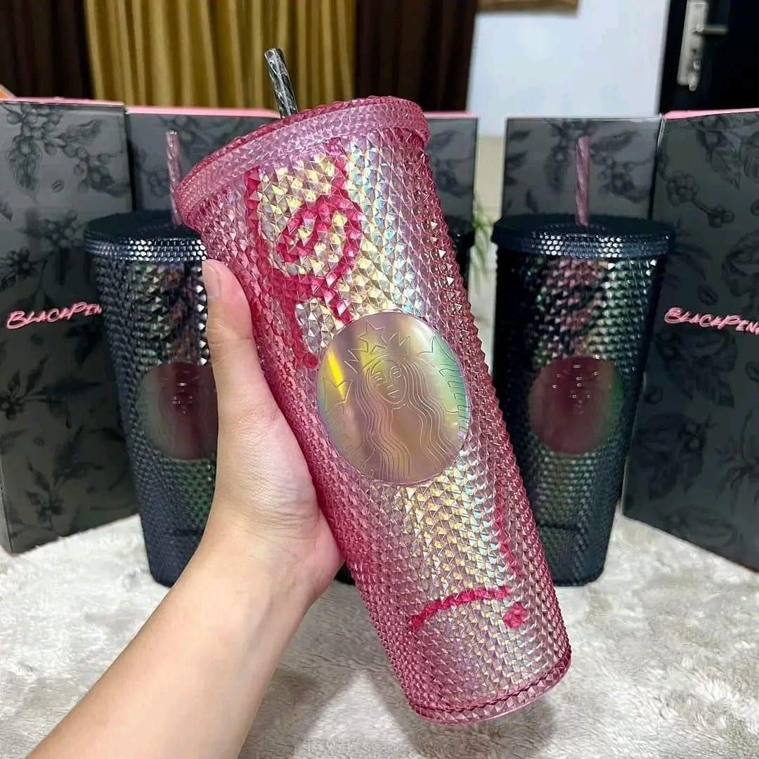Blackpink x Starbucks Tumbler Limited Edition, Furniture & Home Living