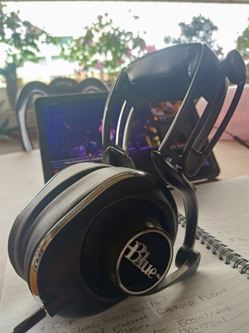 Blue Lola headphones (Category: Headphones & Headsets) located in Lucena. Submitted by MattC (Listing ID 1253286163, Image 3). Description: if you hate treble, this is for you. rfs: nagbabawas na ng kalat.