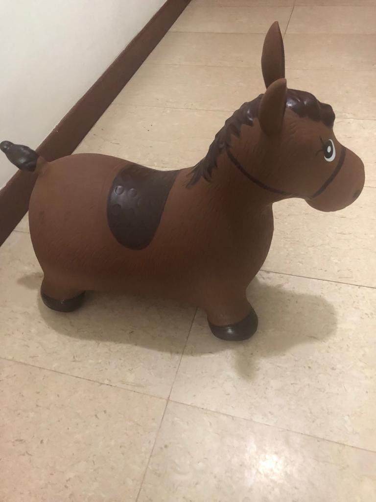 Bouncy donkey and bouncy toy, Hobbies & Toys, Toys & Games on Carousell
