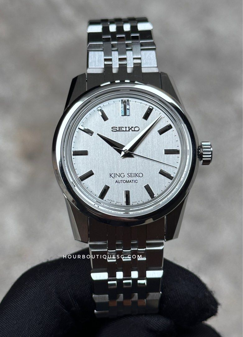 seiko silver watch