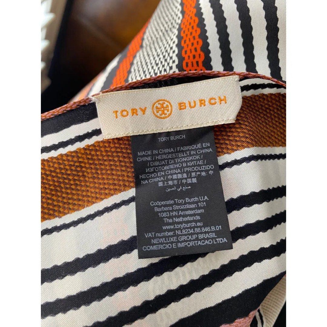 Tory burch webbing stripe cheap
