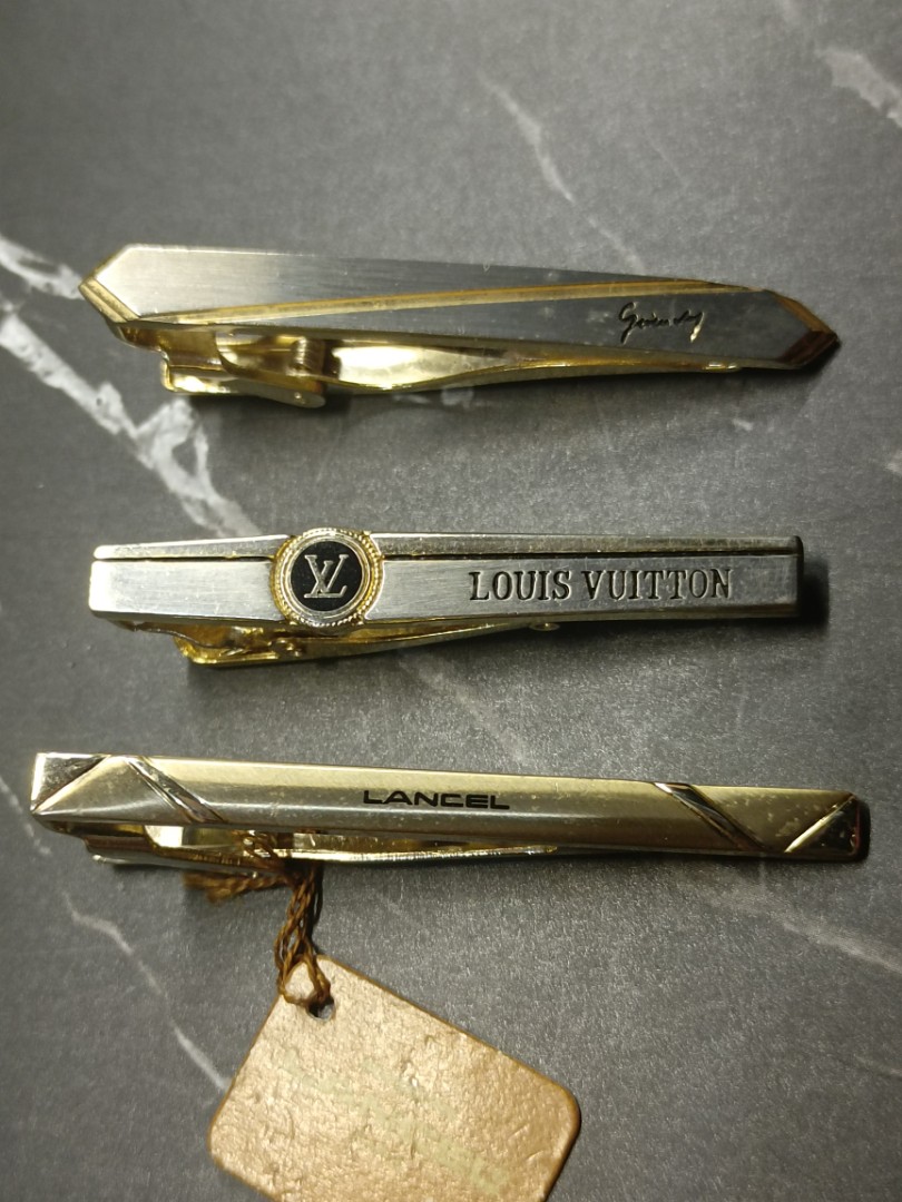 LV Tie Clip, Luxury, Accessories on Carousell