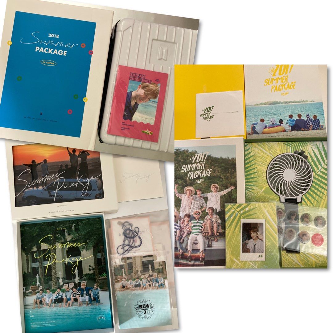 bts wings memories winter summer package