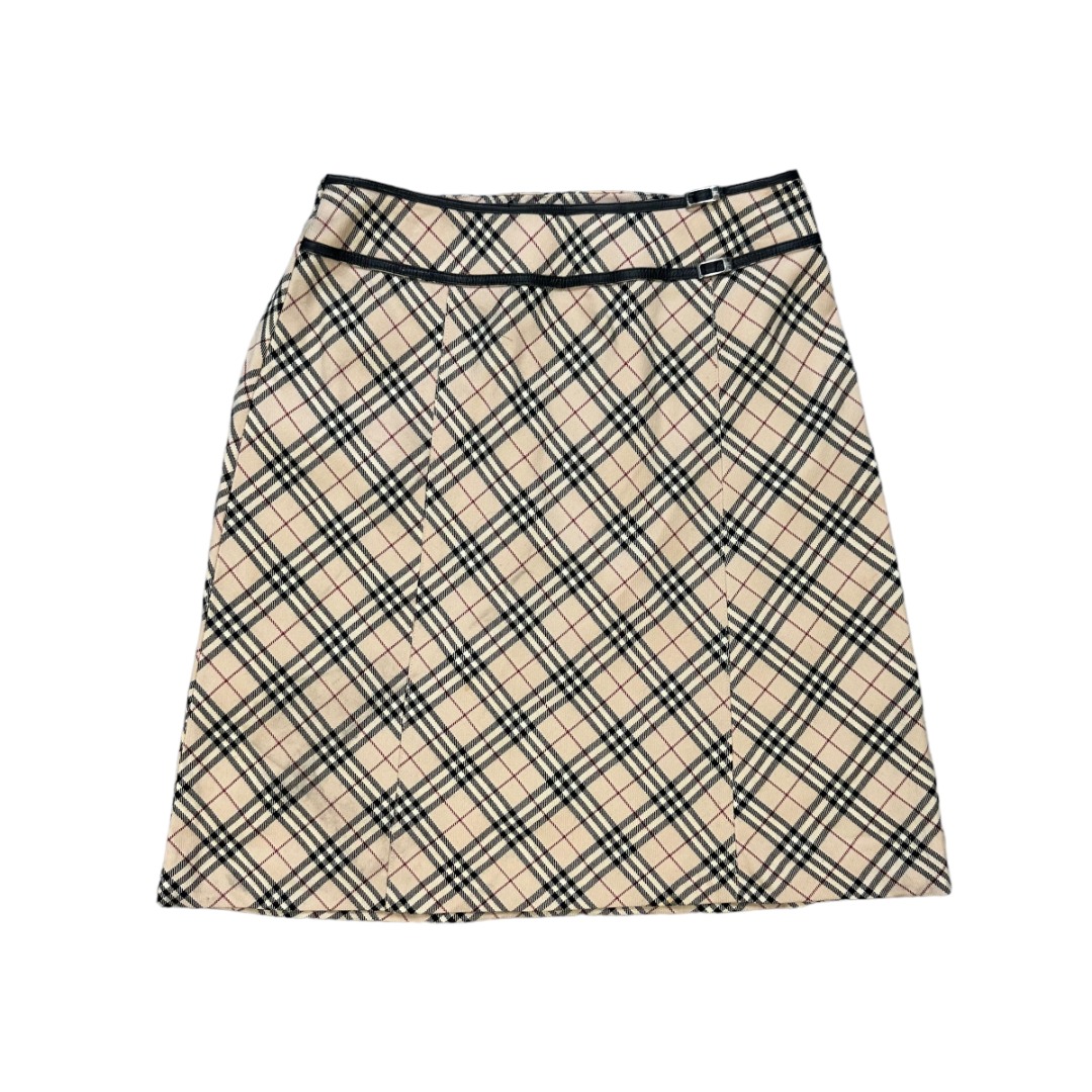 Burberry nova check mini skirt hotsell