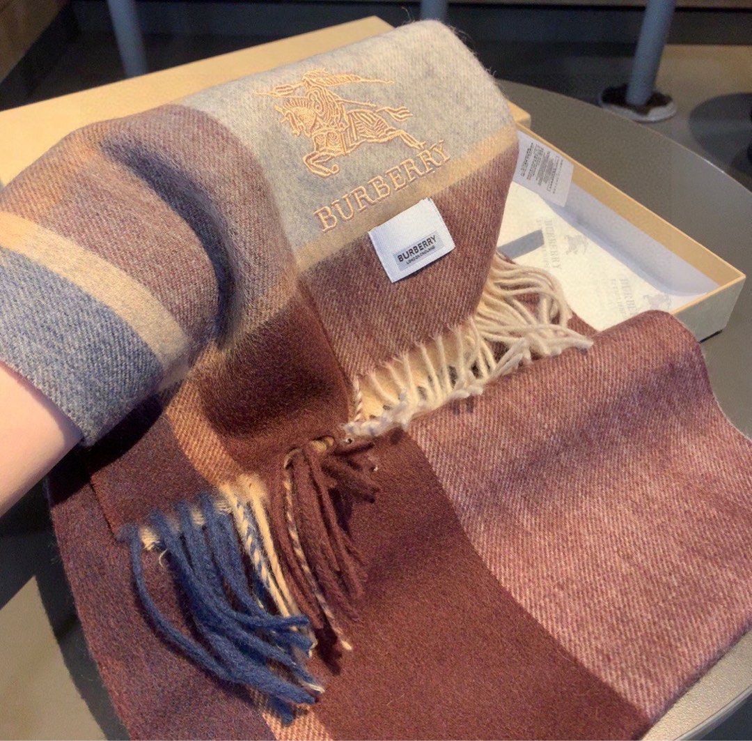 Personalised burberry scarf sale
