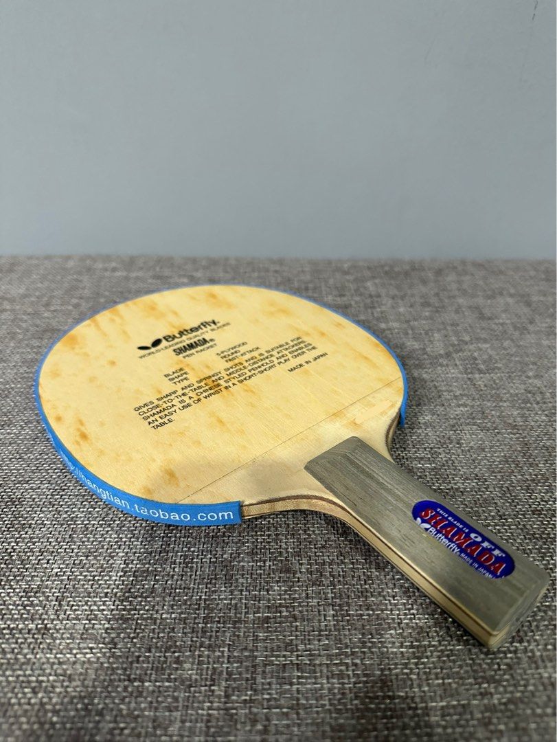 Butterfly Shamada Table Tennis Racket, Sports Equipment, Sports & Games