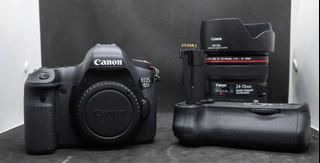 Canon EOS 6D + EF 24-70mm f/4L IS USM kit + BG-E13 直倒