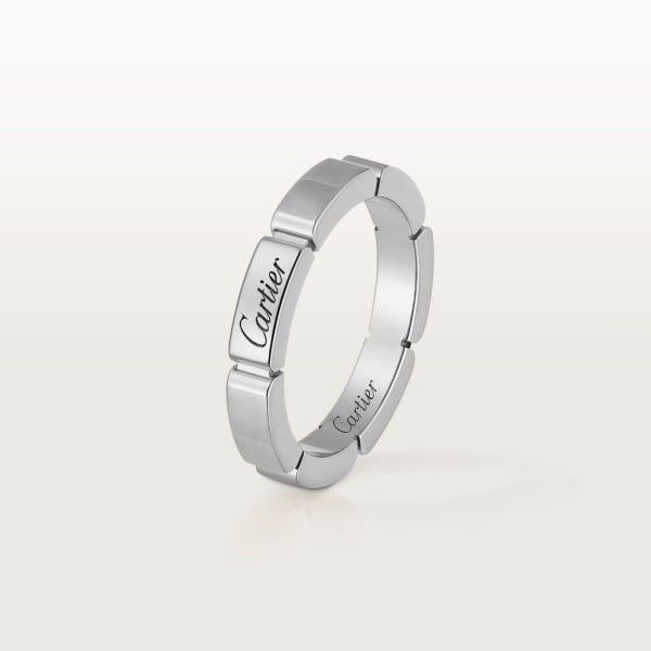Cartier Maillon Panthere White Gold Ring size 57 Women s Fashion