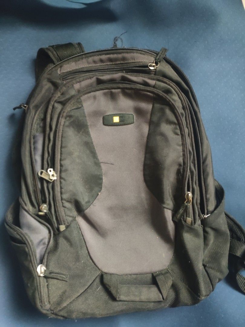Case logic Backpack (Category: Laptop Bags & Sleeves) located in Manila. Submitted by goldenhawk.1cab2b (Listing ID 1256350649, Image 1). Description: can fit up to 15 inch laptop has multiple pockets issue check last picture.