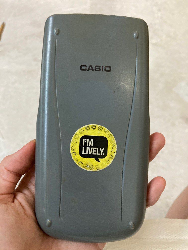 Casio scientific calculator (can easily change battery with AAA battery ...