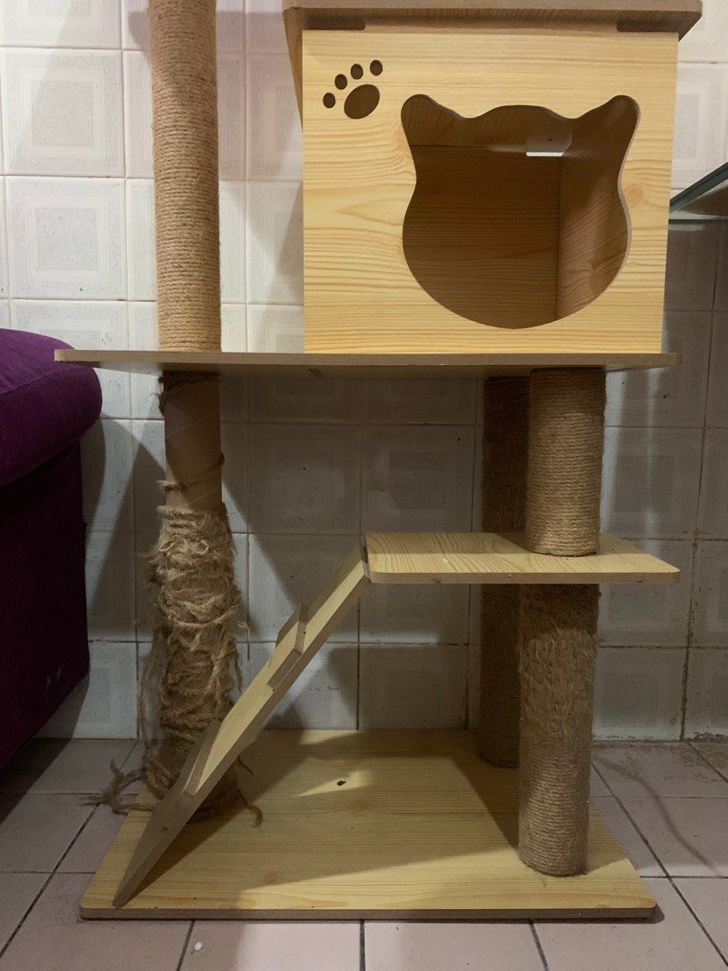 Cat tree second hand cheap
