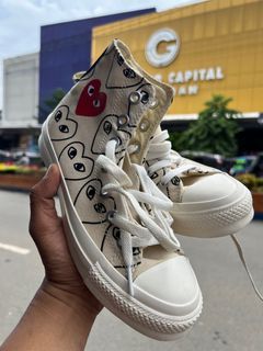 Cdg x converse shoes