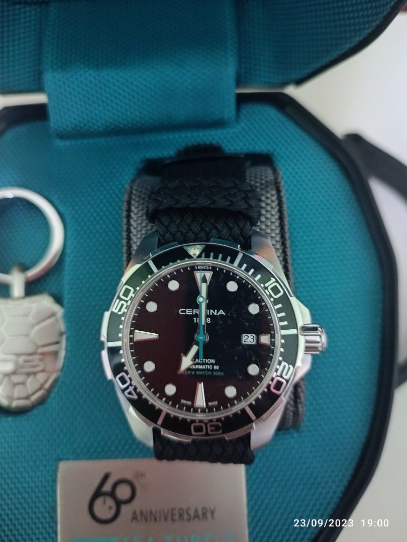 Certina ds action diver nato strap online