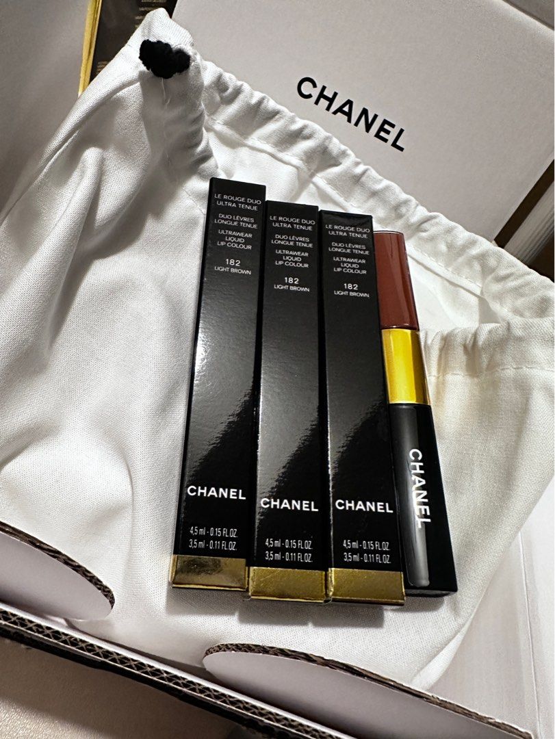 Chanel 182 Ultra Wear Liquid Lip Colour Light Brown lipstick 唇彩, 美容＆化妝品,  健康及美容- 皮膚護理, 化妝品- Carousell