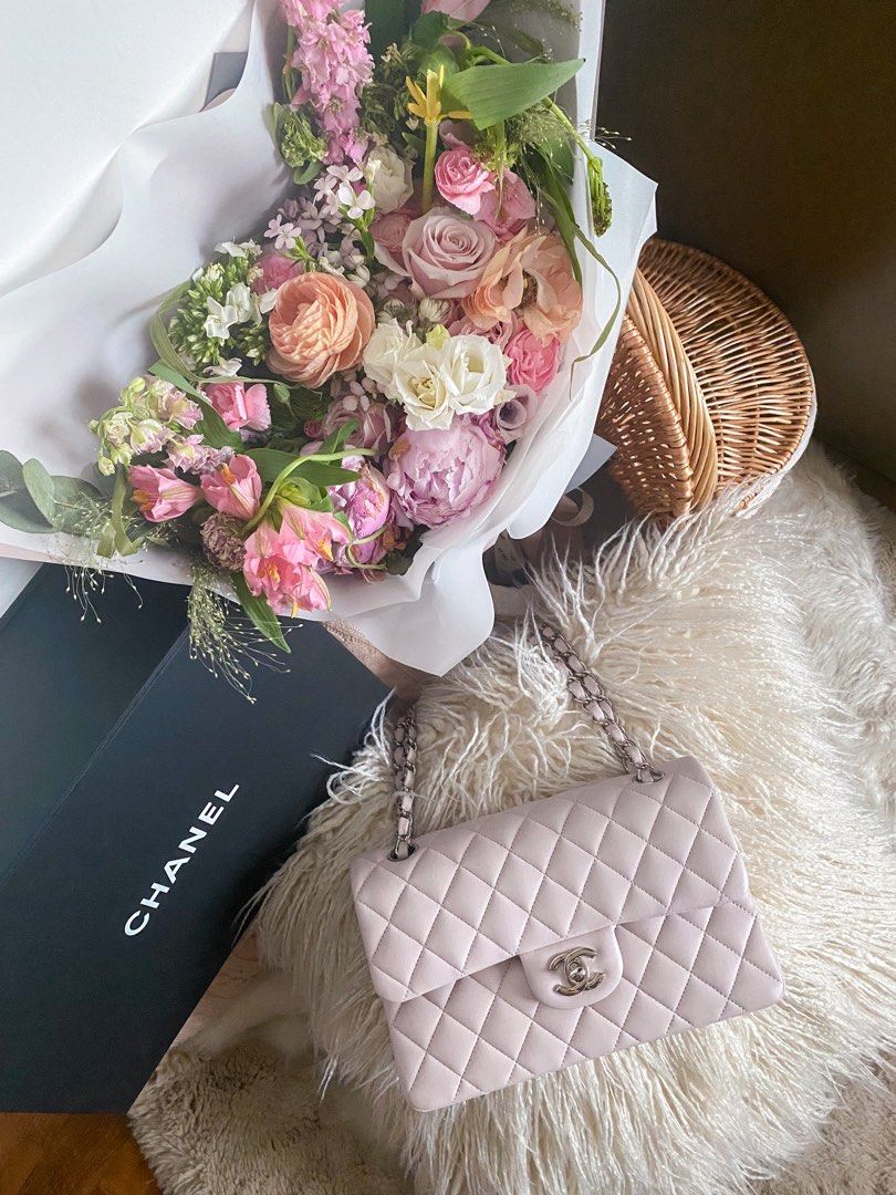 Lilac chanel clearance bag