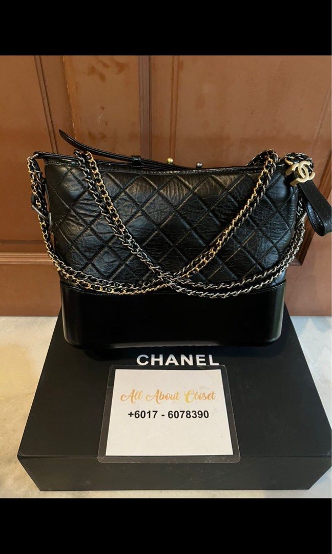 Chanel Gabrielle hobo bag, Luxury, Bags & Wallets on Carousell