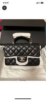 🔥Chanel Mini Top Handle *June 23 Receipt*🔥