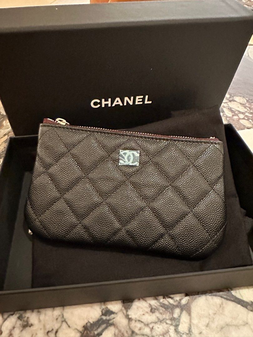 Chanel Wallet mini pouch, 名牌, 手袋及銀包- Carousell