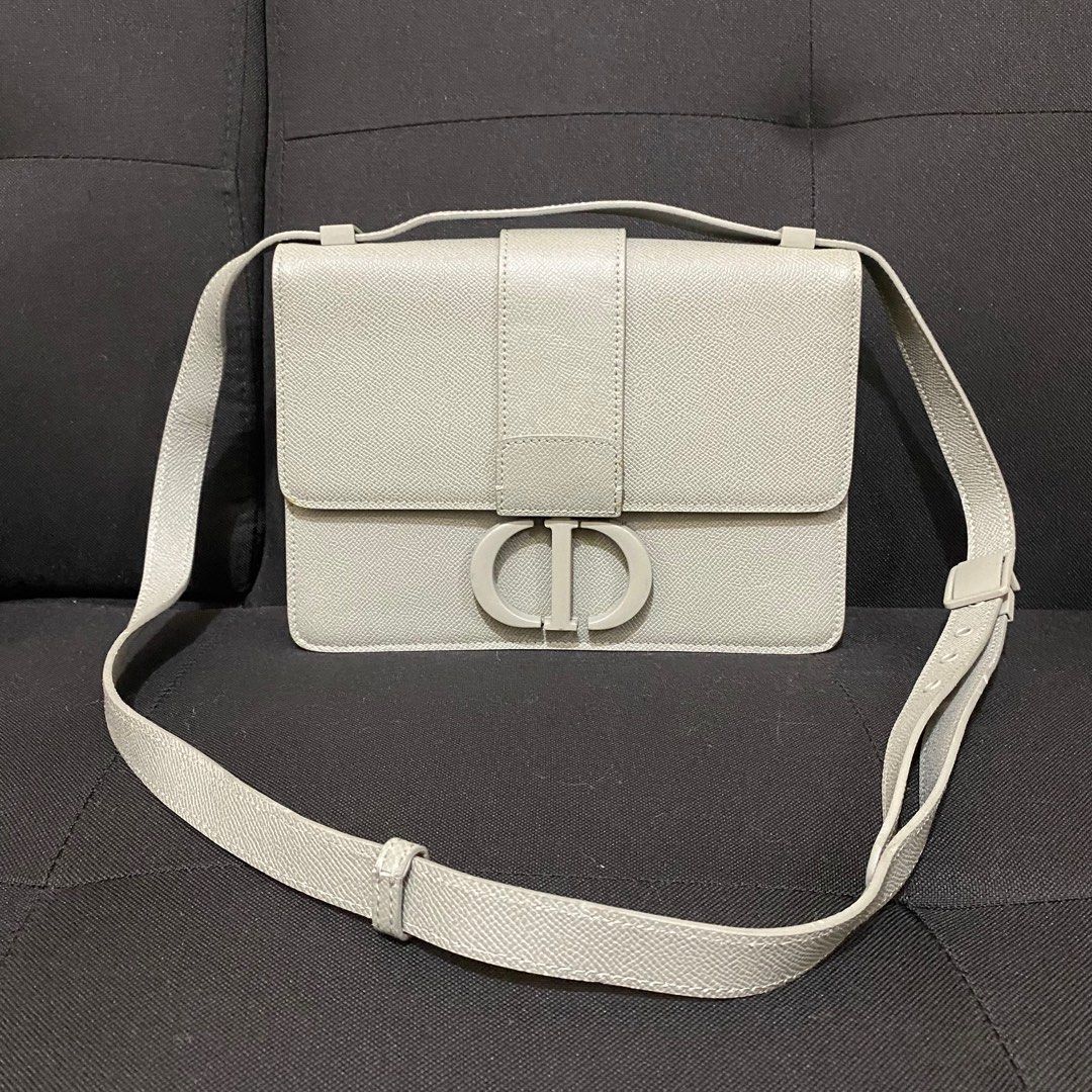 Dior 30 Montaigne Oblique Grey, Luxury, Bags & Wallets on Carousell