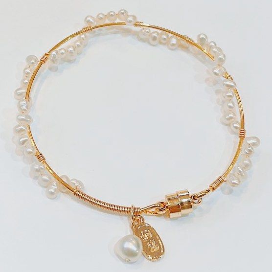 Free Shipping] [Clearance Sale] Genuine Freshwater Pearl Bracelet