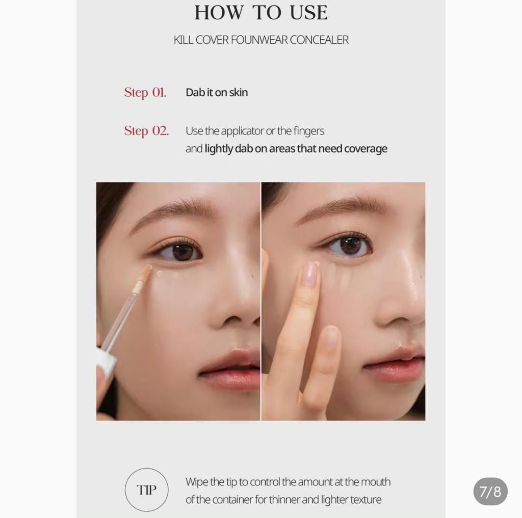 Clio Kill Cover Founwear Concealer, Beauty & Personal Care, Face, Makeup on Carousell