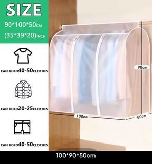 Clothes Dust Cover Storage
