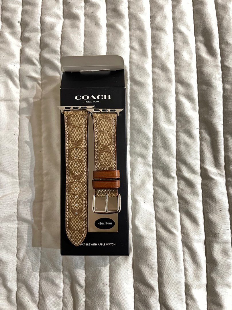 Coach 44mm apple watch clearance band