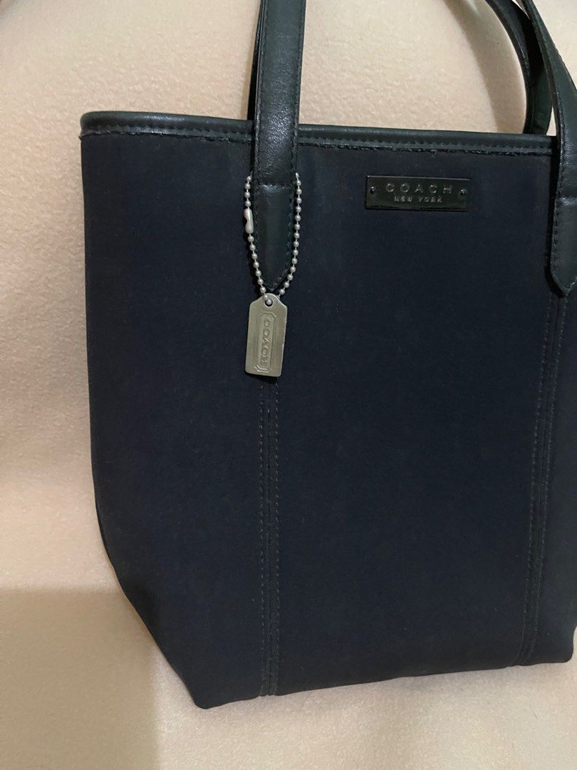COACH Black Neoprene Shoulder Bag Luxury Bags Wallets on Carousell