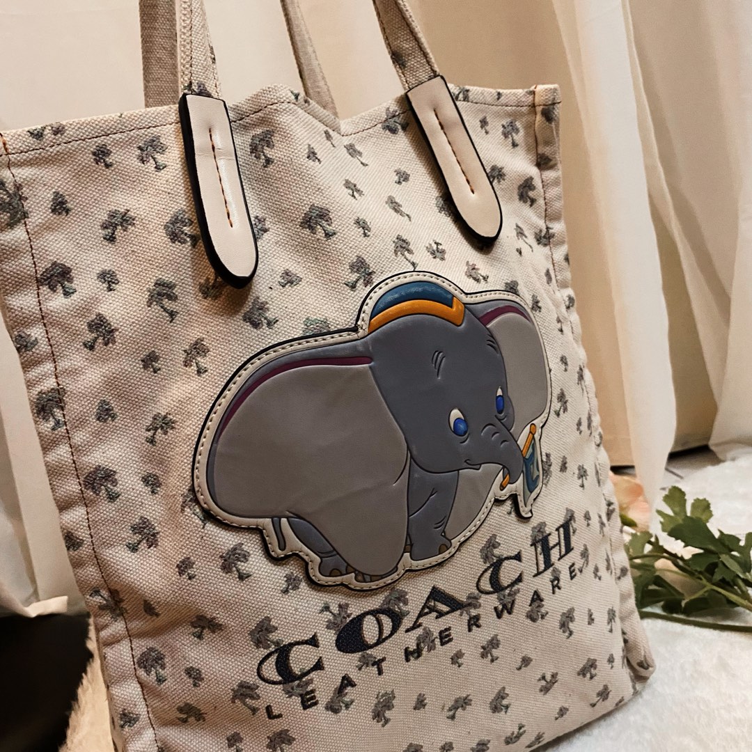 Coach tote elephant store
