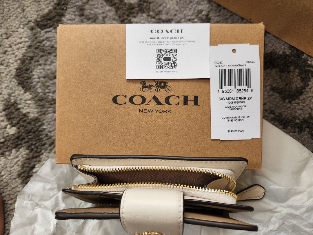 Is my coach wallet real on sale