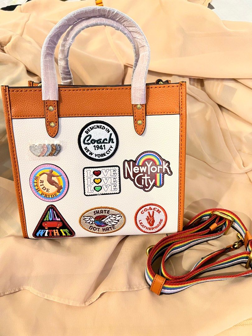 Coach pride tote bag deals