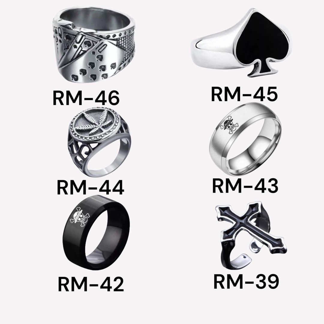 Quality hot sale mens rings