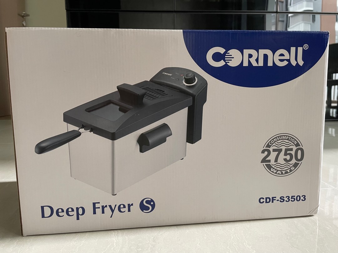 Cornell Deep Fryer Retail price 89, TV & Home Appliances, Kitchen Appliances, Fryers on Carousell